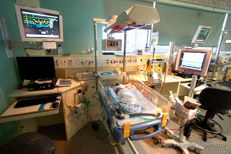 IMG_5532.jpg - Josh's home in the intensive care unit, with Josh in the middle